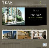 ผลงานทำเว็บไซต์ The Teak Condo